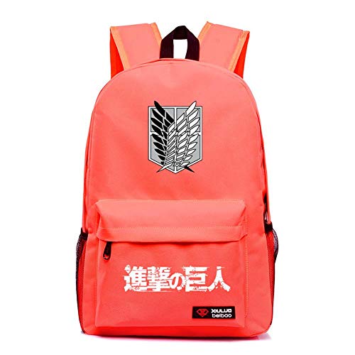 A gavvzw Mochila De Anime Cosplay Bookbag College Daypack para Computadora Portátil