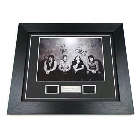 artcandi Kings of Leon Signed + Live 35mm Film Footage Framed Cover