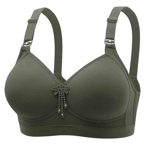 Brassière oversize dos magnifique ajustable rose et verte
