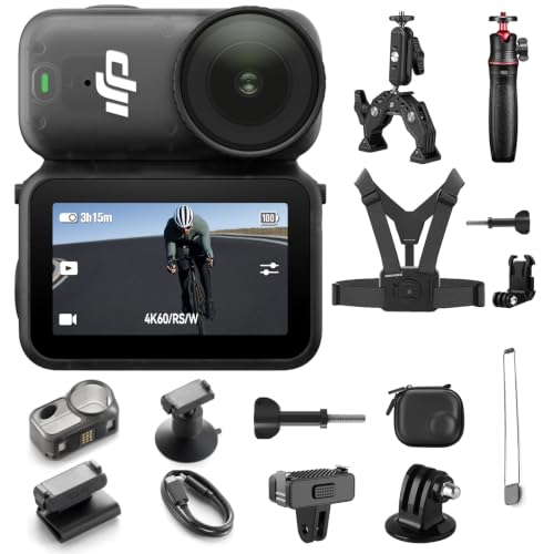 Image of DJI Osmo Nano Cycling Multiview Combo (128GB),4K Wearable Camera