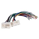 Goliton 自動車用アフターマーケットラジオワイヤーハーネスアダプターケーブル 2010-17 Hyundai Kia対応