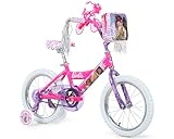 Dynacraft Barbie 16-inch Girls' Bike for Kids Ages 5-7 Years - Fun and Stylish Design, Sturdy and Durable, Perfect for Kids Learning to Ride, Easy to Assemble, Ideal for Young Riders