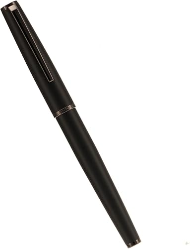 Miniatura 2 de Jinhao - Pluma estilográfica de metal 95, punta extrafina, color negro mate