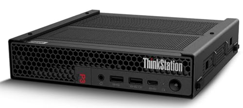 Image of Lenovo ThinkStation P3 Tiny Workstation Mini Desktop (Intel i5-13500, Intel UHD 770 Shared, 32GB DDR5, 2x8TB PCIe SSD (16TB), WiFi 6E, Win 11 Home) w /MS 365 Personal, DKZ USB Port Expander