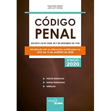 Capa do livro Código Penal 2020 - Mini