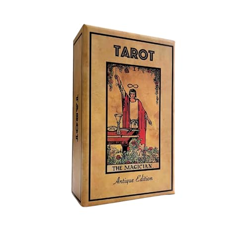 Vieux Monde Express Antique Edition Tarot Deck & Guide | Classic RWS Design