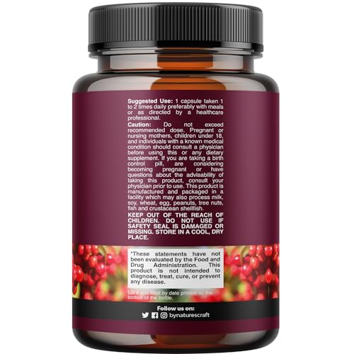 Kidney Support Cranberry Pills for Women and Men - High Strength Kidney Cleanse Detox & Repair with Stinging Nettle Uva Ursi and Astragalus for Kidney and Bladder Health - Non-GMO Halal and Vegan - Image 3