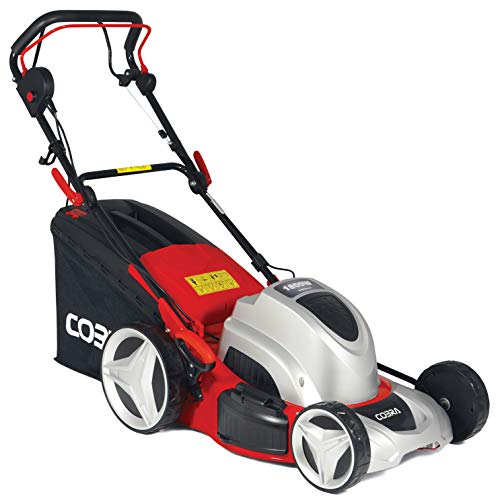 COBRA MX46SPE 46cm (18in) Electric Lawnmower, Self propelled drive and powerful 1800w motor