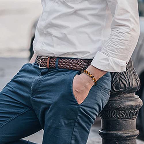 12th 13th 14th 15th 16th 17th 18th 21st 30th 40th 50th 60th 70th 80th 90th 100th Birthday Gifts for Him Men, Birthday Bracelet for Boys Mens Dad Son Grandson Nephew Boyfriend Brother Grandpa3