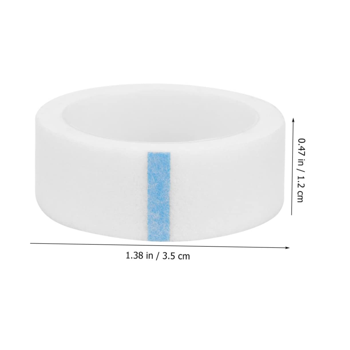 IWOWHERO 20Rolls Eyelash Extension Tape Wide Breathable Easy to Tear Self Adhesive Lash Supplies for Professional Application Roll Gentle Skin No Residue