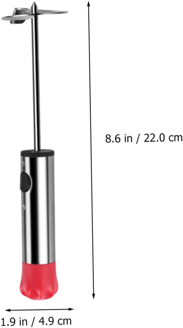 SHOWERORO Stainless Steel Fruit Core Remover Set with Four Replacement Blades Versatile Kitchen Tool for Apples Pears and More Heavy Duty Pitter for Home and Outdoor Use