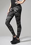 Urban Classics Damen Ladies Leggings, Mehrfarbig (Dark Camo 784) - 2