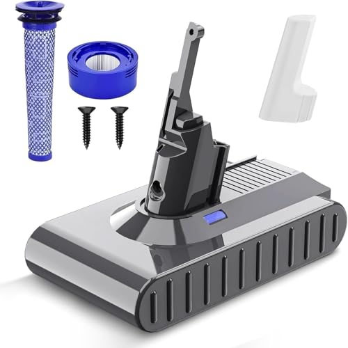 Image of Bonacell Upgraded 7.0Ah 21.6V Replacement for Dyson V8 Battery Compatible with Dyson V8 /SV10 Battery 967834-05 215681 Absolute /Fluffy /Animal /Cord-Free Handheld Vacuum