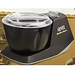 Revel Atta Dough Mixer Maker Non Stick Bowl, 3 L, Black