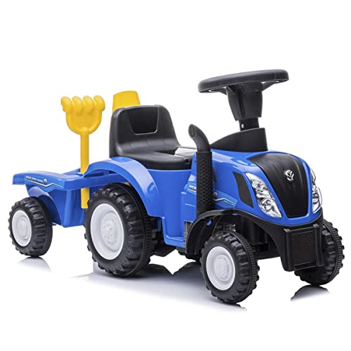 PL Ociotrends 7665 Tractor New Holland Ride ON-Blue