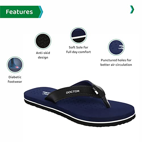 Image of ORTHO JOY Extra soft women's orthopaedic comfort fit slippers for women's daily use