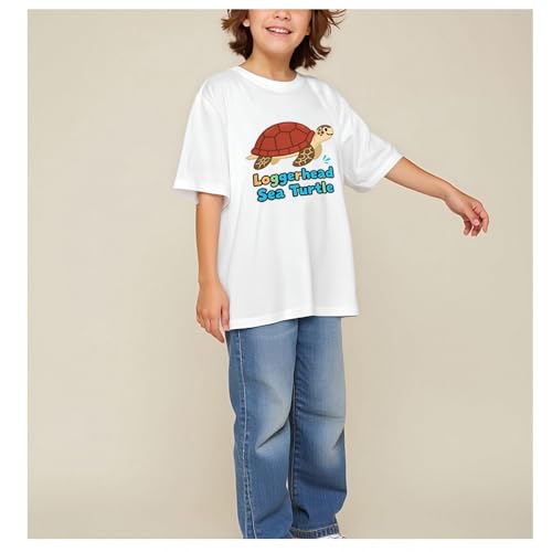 Kids Tshirts Sea'Turtle |Ocean Conservation Tee Girls Boys Summer Clothes for Teens Short Sleeve Tops4