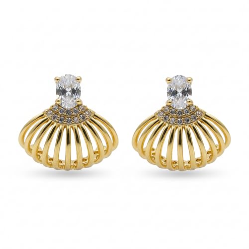 Image of Modern Dangle Earrings for Women | Chic Statement Earrings for Girls | Stylish Lightweight Fashion Jewelry for Casual, Party & Special Occasions