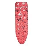 Leifheit Bügeltischbezug Perfect Steam Universal, für Bügelflächen bis max. 140 x 45 cm, für Dampfstationen, ideale Hitzeverteilung durch Perforation, mitelastischem Gummizug
