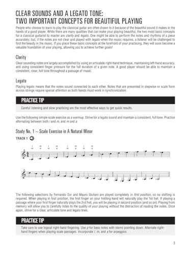 Classical Guitar Method Book 2 - Intermediate-Level Guide for Developing Fingerstyle and Classical Techniques | Step-by-Step Lessons, Audio Tracks, ... (Hal Leonard Classical Guitar Method) - Image 5
