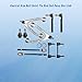 LABLT ES800762 EV800609 10Pcs Front Upper and Lower Control Arm Ball Joint Tie Rod End Sway Bar Link LH & RH Replacement for Hummer H3 2006-2010