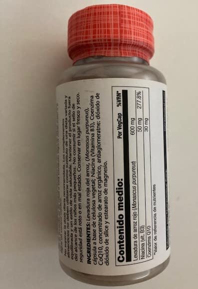 Red Yeast Rice Plus Q10-60 vegcaps (Pack 3 u.)