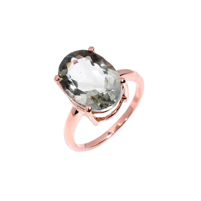 Bague améthyste verte et argent 925 pour illuminer vos tenues au quotidien