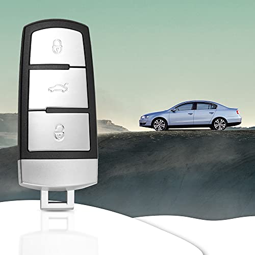 Clé télécommande intelligente 3C0959752BA pour Volkswagen Passat et CC avec puce ID48