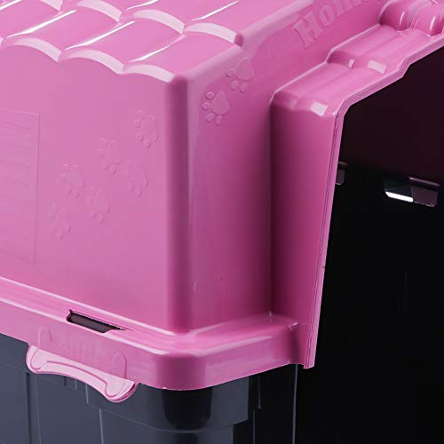 Pet Injet Casa Eco Colors Dog House Evolution Nº1 Rosa Para Cães