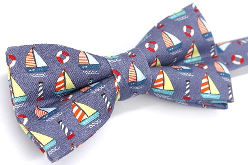 Image of OCIA Cute Pattern Pre-tied Bow Tie Adjustable Bowties for Adult & Children