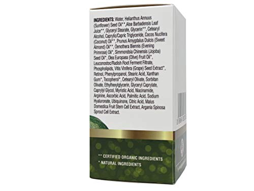 GGC Naturals Retinol Cream - Retinol Moisturizer for Face and Eye Area, Anti Aging Cream - With Vitamin C, Sodium Hyaluonate, Jojoba Oil, Vitamin E. Fights the Appearance of Wrinkles, Fine Lines. Best Day and Night Moisturizer Cream 1.7 fl oz