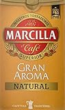 Peso neto (1 paquete): 250 g Marcilla - Gran Aroma Natural - Café Molido - 250 g