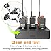 UV-K5 6-Way Rapid Charger Six-Way Charger Adapter for UV-5R Plus UV-K6 UVK58 Ham Two Radio Walkie-Talkie Accessories Mutli-Charging Base for UV-K5(99)