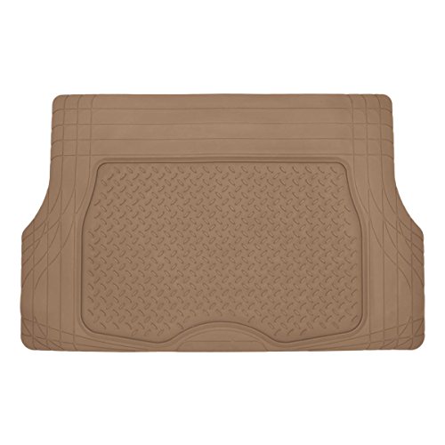 BDK Premium Cargo Car Trunk Mat/Liner - PVC (Beige) (31.5" x 50")