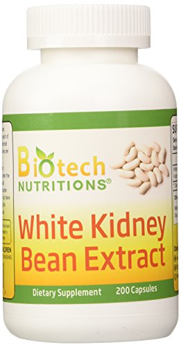 Biotech nutritions white kidney bean extract, 200 count