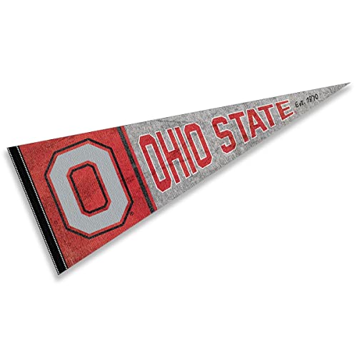 Ohio State Buckeyes Pennant Throwback Vintage Banner