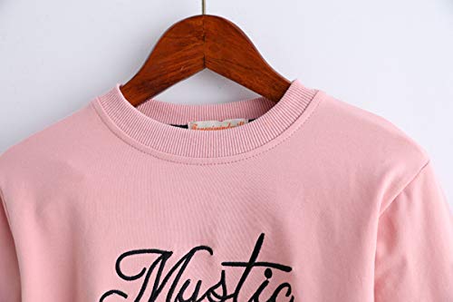 Image of Cute Little Girls' 2 Pieces Long Sleeve Top Pants Leggings Clothes Set Outfit (4-5 Years, Pantskirt Pink)
