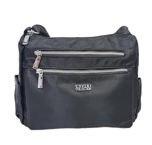 MATERIALI PREMIUM: Realizzata in resistente nylon impermeabile con tracolla regolabile e robuste cerniere metalliche