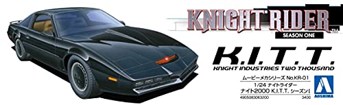 Aoshima Knight Rider KITT Modelo 1:24 Kit de Montaje miniatura 6