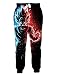 Ocsoc Women/Men Unisex Dragon Ball Z Joggers Sweatpants 3D Anime Print Track Baggy Trousers M-XXL