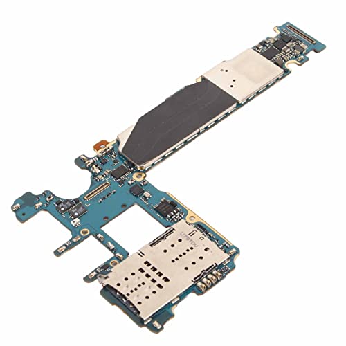 Rankomu Placa base de teléfono celular para Samsung Galaxy S8, placa base de 64 GB de memoria, versión de la UE, PCB de tamaño preciso