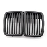 SZSS-CAR Auto Front Mitte Stoßstange Haube Nieren Grill Kompatibel mit BMW E30 1982 1983 1984 1985 1986 1987 1988 1989 1990 1991 1992 1993 1994