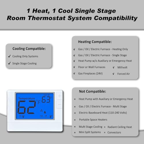 Thermostat non programmable pour éviter les pannes de chauffage et configurations complexes - 4