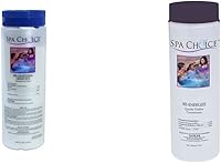 Vista 1 de SpaChoice Paquete desinfectante para bañera de hidromasaje, gránulos de cloro (2 libras) + choque (2 libras)