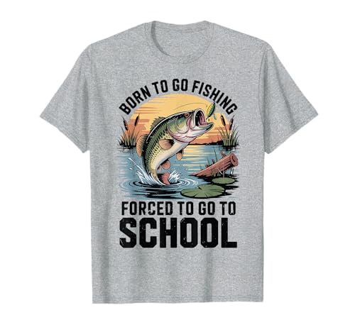 Youth Fishing Born to Fish T-Shirt