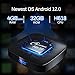 Android TV Box 12.0 4GB 32GB Allwinner H618 BT5.0 USB 2.0 Ultra HD 4K 6K 8K HLG Mode HDR10+ WiFi 2.4 5.8 GHz with Mini Keyboard