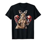 Kangaroo with boxing gloves