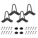 YIKE Juego de 4 patas de mesa de metal para horquillas, etc.