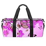 Diese Sporttasche ist vollständig bedruckt, verabschieden Sie sich von eintönigen Farben und verbessern den Sinn für Mode und Interesse.