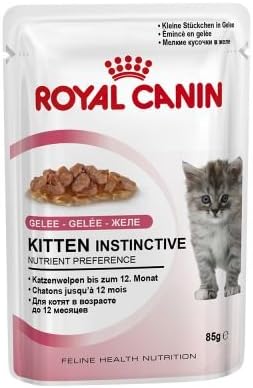 Royal Canin Kitten Instinctive Wet Food with Jelly 85g (Pack of 12)